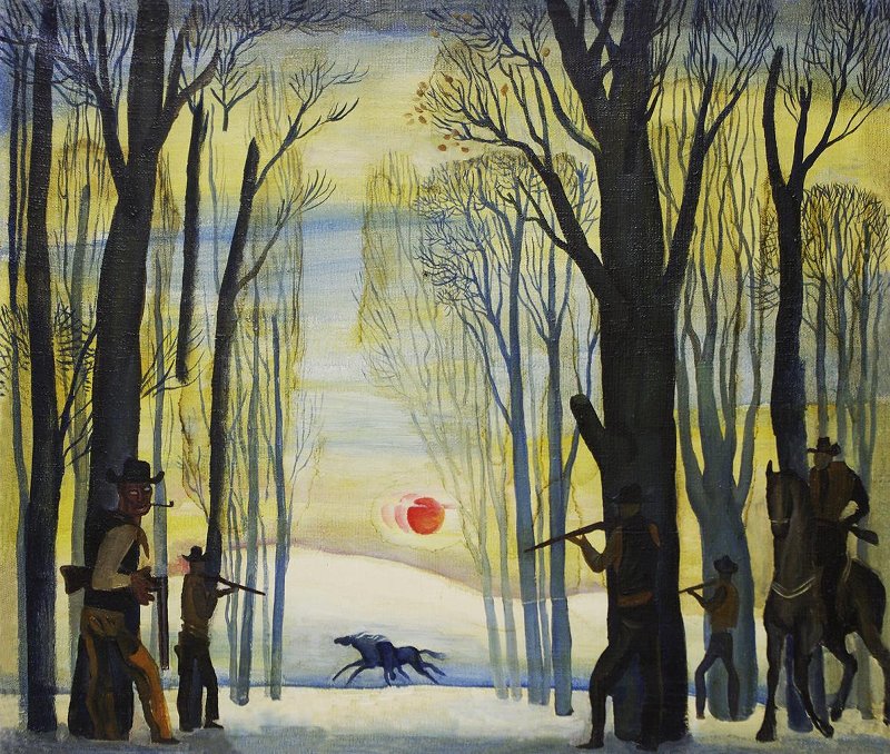 1977_К.Загорский._Эскиз_декорации._Лес._Вооружен_и_очень.jpg